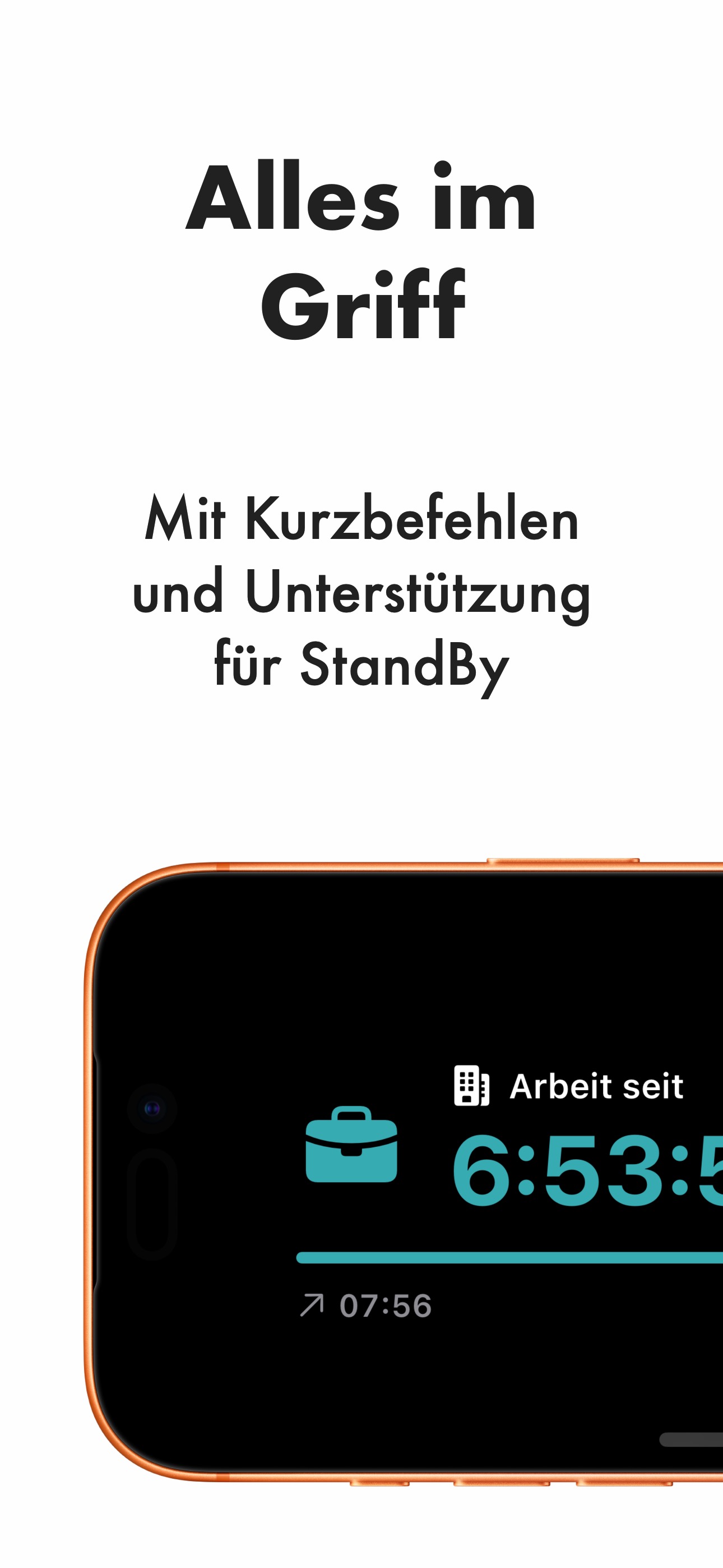 Alles im Griff - mit Kurzbefehlen und Unterstützung für StandBy